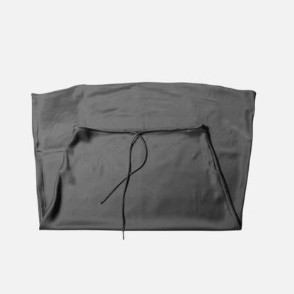 Noir London | Women's Elegant High-Waist Satin Skirt