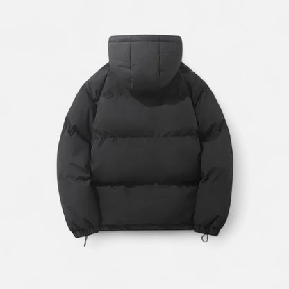 Noir London | Unisex Hooded Cotton Puffer Jacket