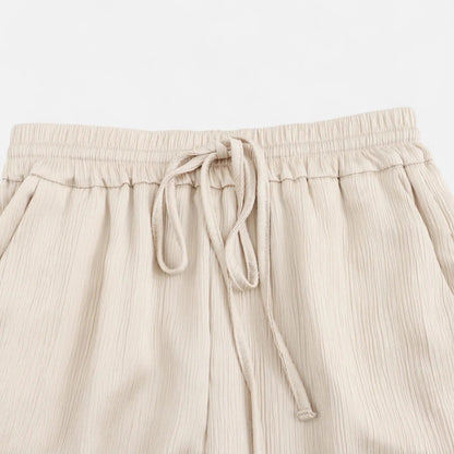 Noir London  | Women’s Wrinkled Suit Jacket & Pants Set – Sculpted Autumn Elegance