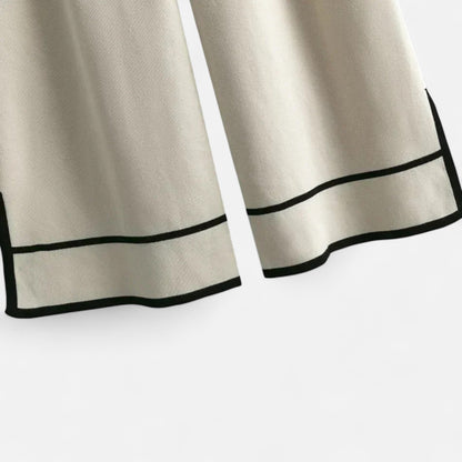 Noir London  | Women’s Knitted Two-Piece Set – Effortless Winter Poise