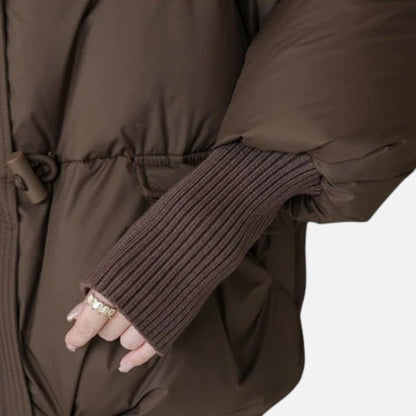 Noir London | Women’s Fur-Collar Down Cotton Jacket