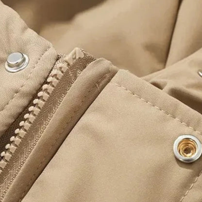 Noir London | Unisex Hooded Cotton Puffer Jacket