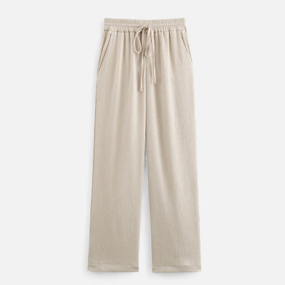 Noir London  | Women’s Wrinkled Suit Jacket & Pants Set – Sculpted Autumn Elegance