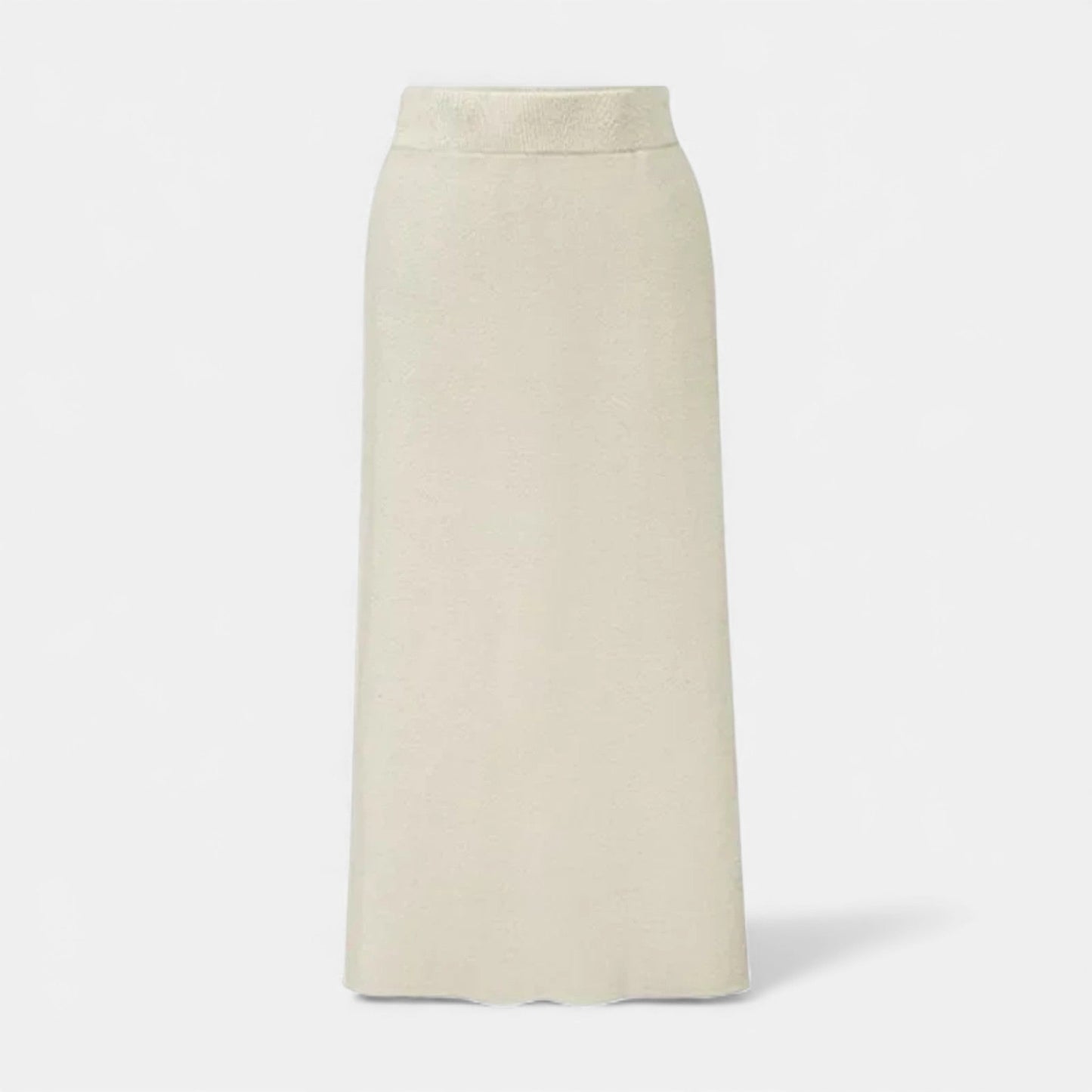 Noir London  | Women’s Wool A-Line Split Midi Skirt