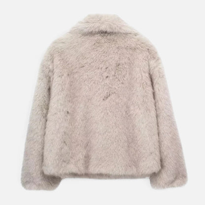 Noir London | Women’s Plush Faux Fur Winter Coat