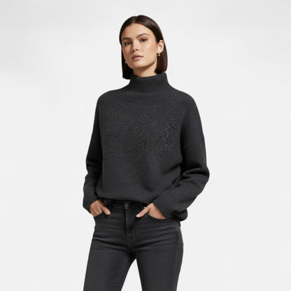 Noir London | Women’s Vintage Turtleneck Sweater – Classic Winter Warmth
