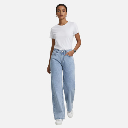 Noir London | Women Loose Denim Pants – Tailored Leisure Classic