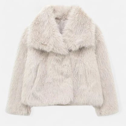 Noir London | Women’s Plush Faux Fur Winter Coat