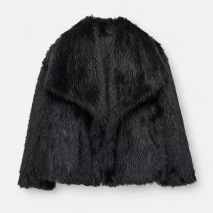 Noir London | Women’s Plush Faux Fur Winter Coat