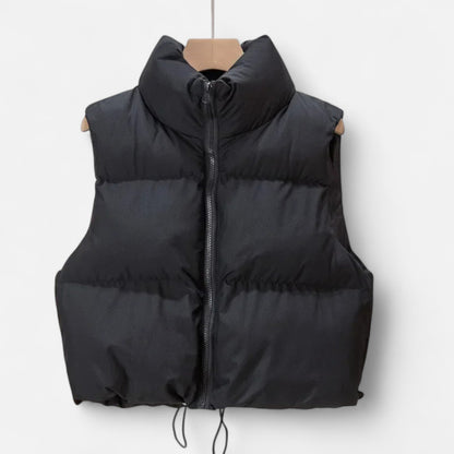 Noir London | Women’s Elegant High-Waist Winter Vest