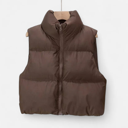 Noir London | Women’s Elegant High-Waist Winter Vest