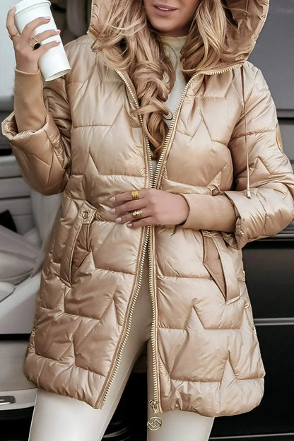 Aurora Luxe - Elegant Padded Winter Coat
