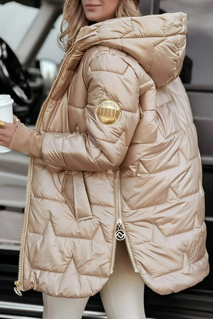 Aurora Luxe - Elegant Padded Winter Coat