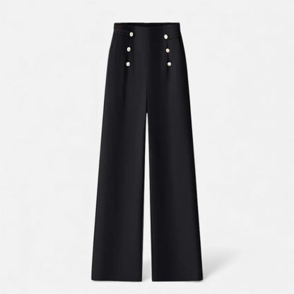 Noir London | Women’s Wide-Leg High-Waist Trousers