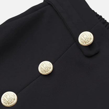 Noir London | Women’s Wide-Leg High-Waist Trousers