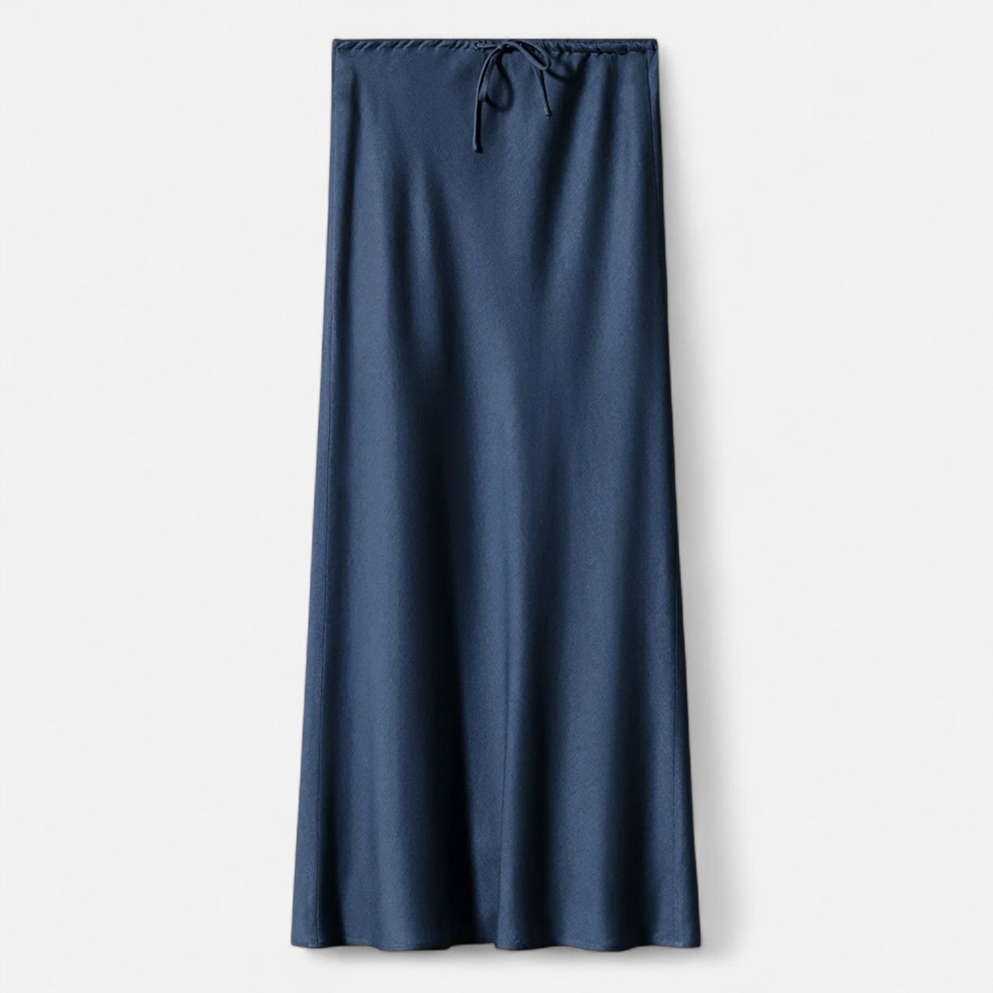 Noir London | Women's Elegant High-Waist Satin Skirt