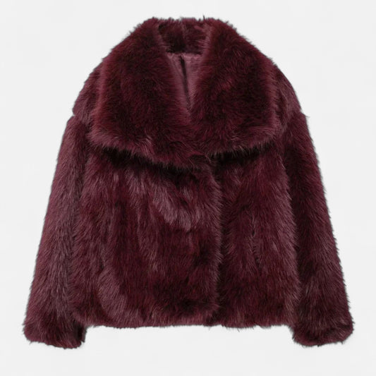 Noir London | Women’s Plush Faux Fur Winter Coat
