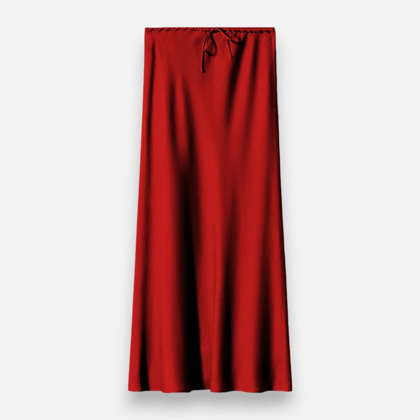 Noir London | Women's Elegant High-Waist Satin Skirt